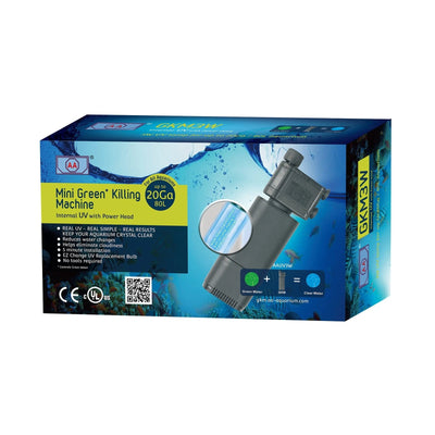 Bomba y limpiador UV p/pecera AA Aquarium Mini Green Killing Machine