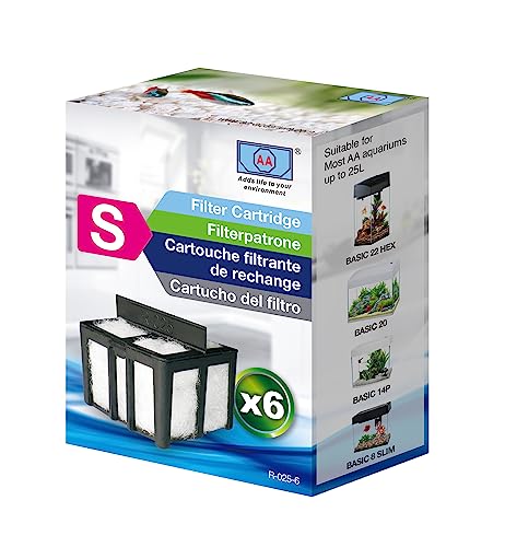 Filtros Para Pecera AA Aquarium 6 Pack