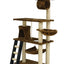 Torre para gatos Daxilai CT065 3 niveles café