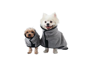 Bata Para Perro M-Pets Color Gris