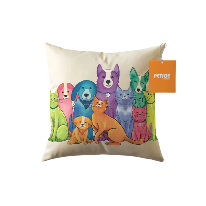 Almohada M-Pets PetJoy Happy Hugs Multicolor