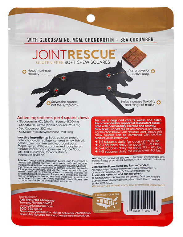 Suplemento Para Perro Ark Naturals Joint Rescue Beef