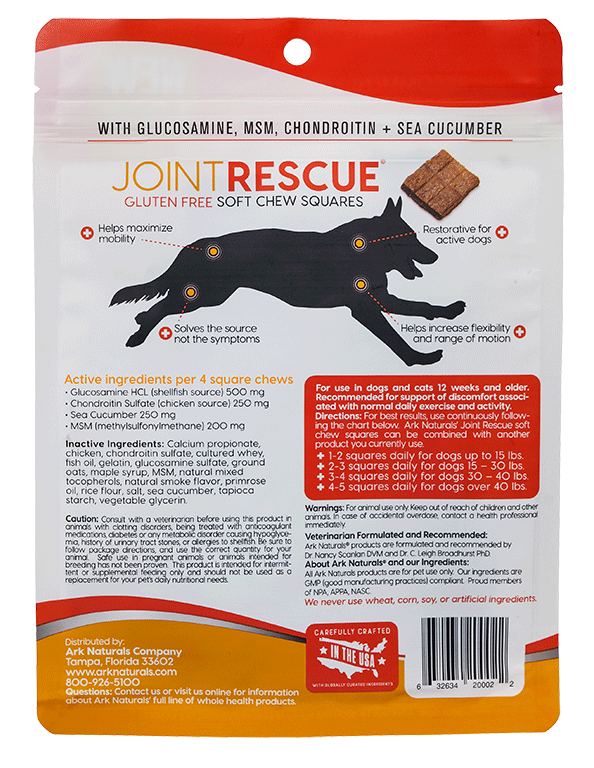Suplemento Para Perro Ark Naturals Joint Rescue Chicken