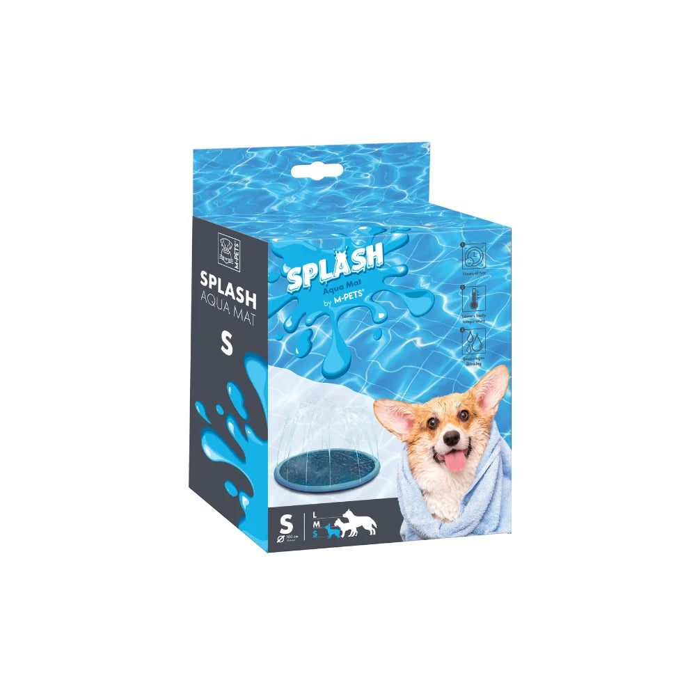 Juguete para perro M-Pets Mat acuático azul Small