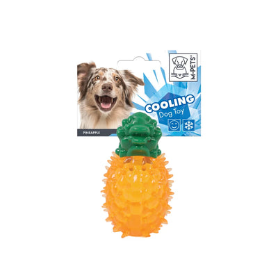 Juguete para perro M-Pets Cooling Pineapple amarilla