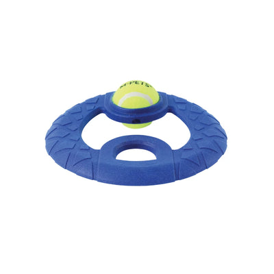 Juguete para perro M-Pets Hop Frisbee verde y azul