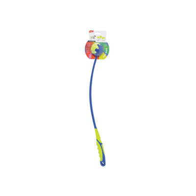 Juguete para perro M-Pets Hop lanzador de pelotas verde y azul