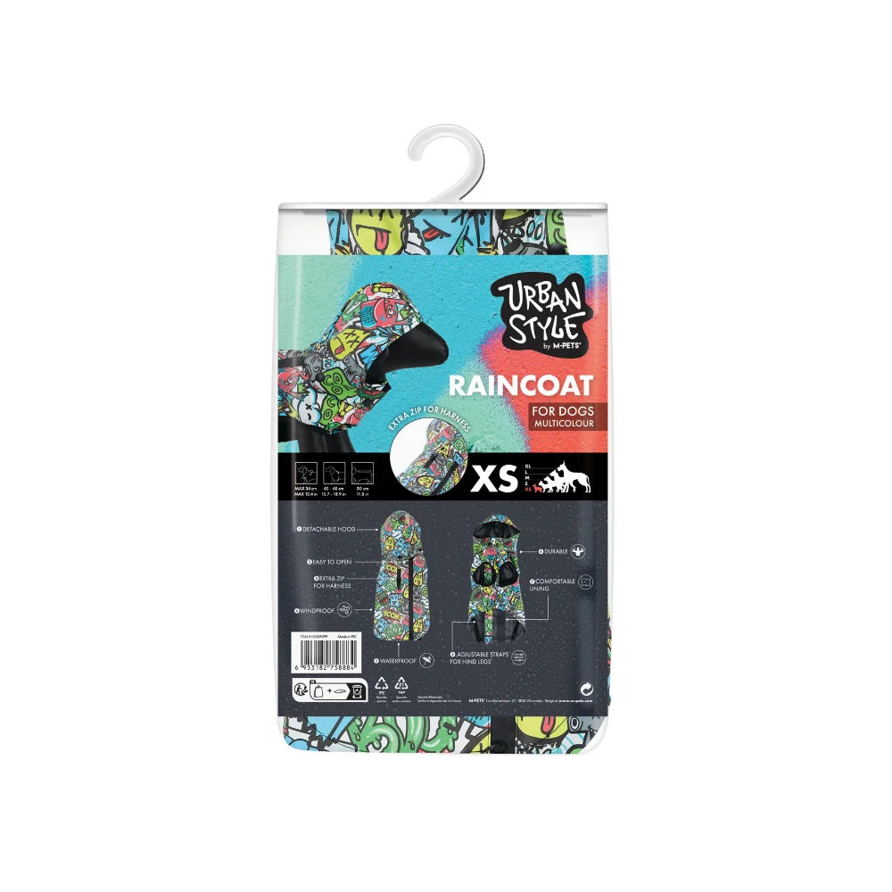 Capa para perro M-Pets Urban Style multicolor