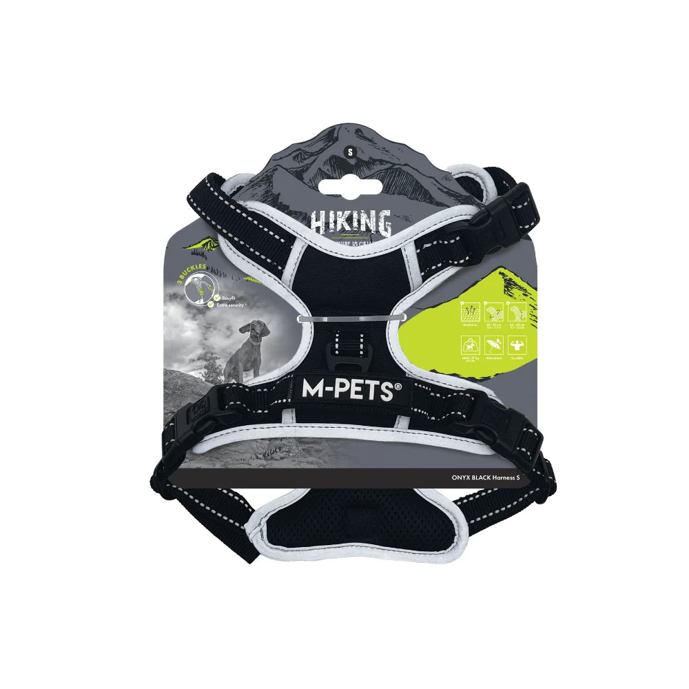 Arnés para perro M-Pets Onyx negro