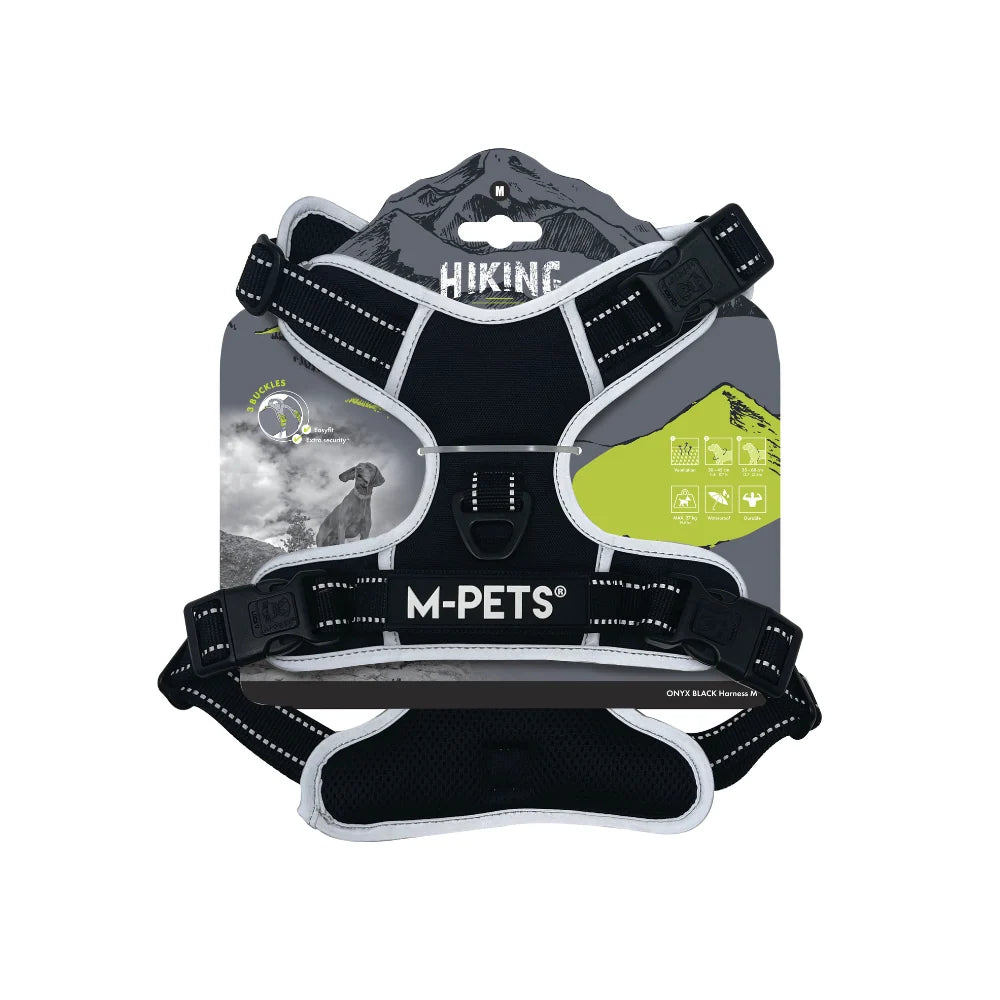 Arnés para perro M-Pets Onyx negro