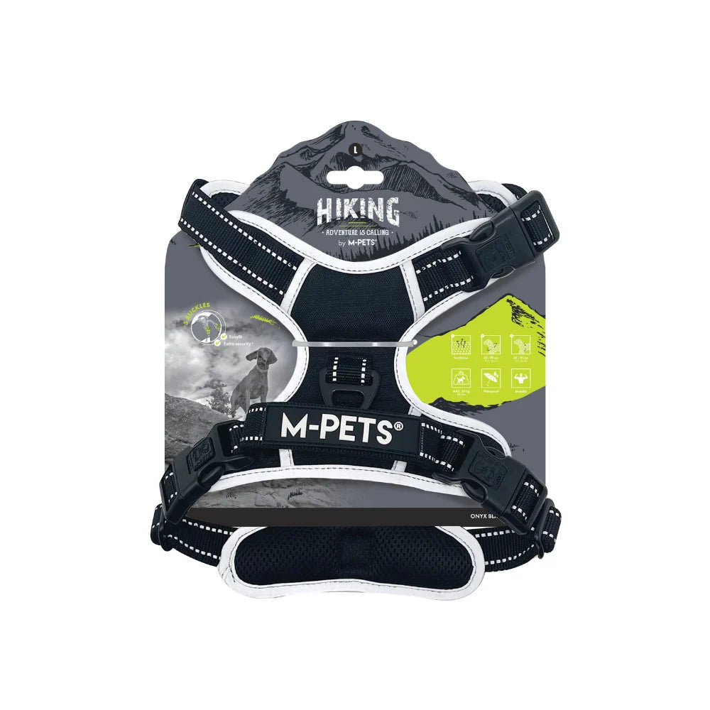 Arnés para perro M-Pets Onyx negro