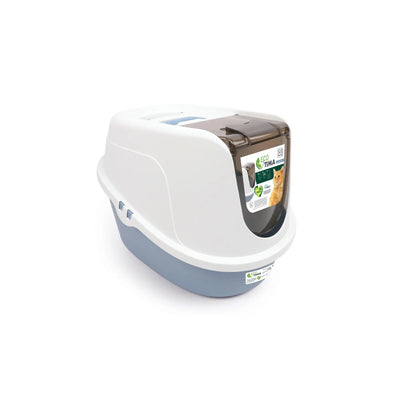 Caja de arena para gato M-Pets Eco Tima azul océano