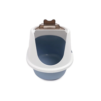 Caja de arena para gato M-Pets Eco Tima azul océano