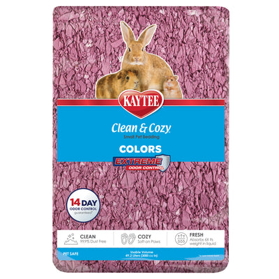 Viruta para roedores Kaytee Clean & Cozy Colors Plum