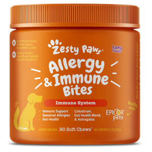 Suplemento para Perro Zesty Paws Allergy & Immune Bites Lamb