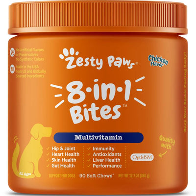 Suplemento para Perro Zesty Paws Multivitamin Bites Chicken