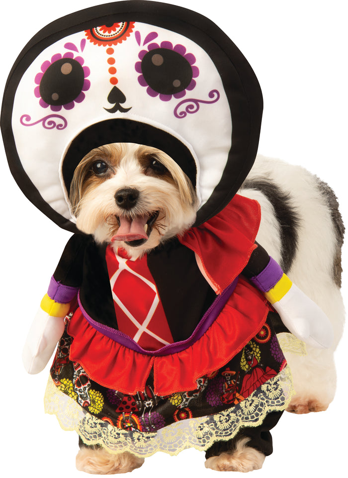 Disfraz de Catrina para Mascota - Rubies
