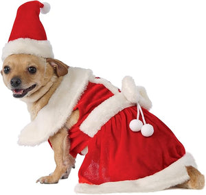 Disfraz Señora Claus para Mascota - Rubies