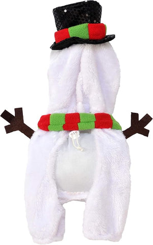 Disfraz Muñeco de Nieve para Mascota - Rubies