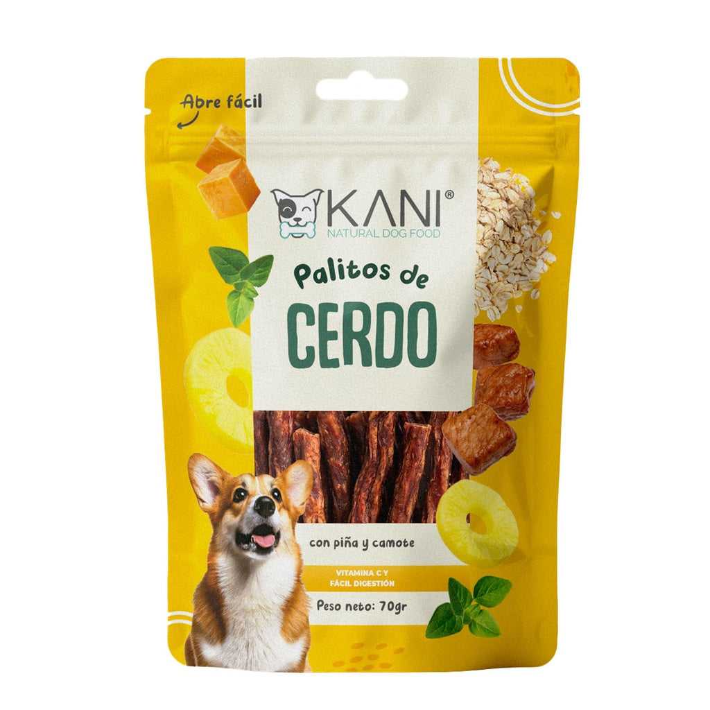Treat para perro Kani palitos de cerdo