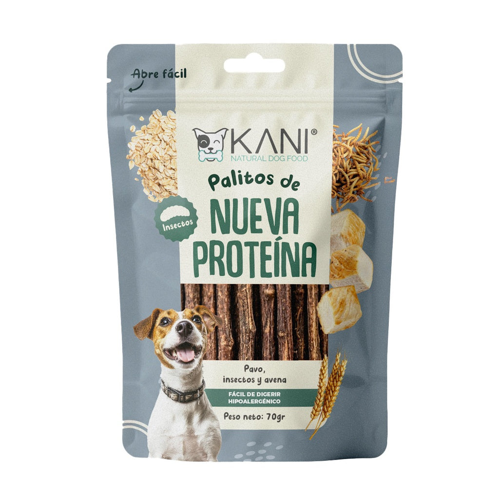 Treat para perro Kani palitos de nueva proteína