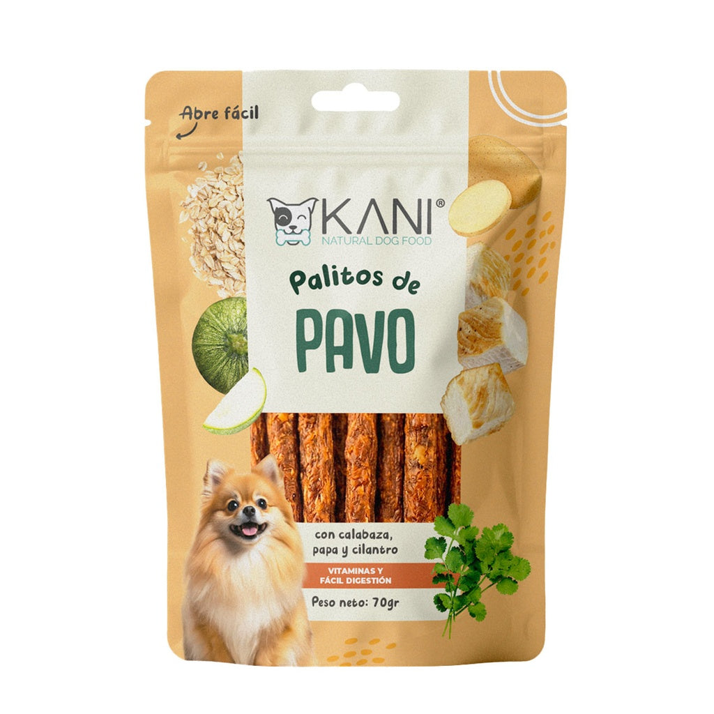 Treat para perro Kani palitos de pavo