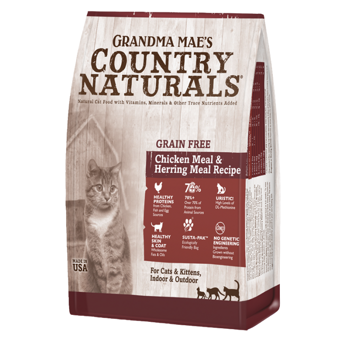 Concentrado Para Gato Grandma Maes Cat & Kitten Chicken Meal & Herring Meal