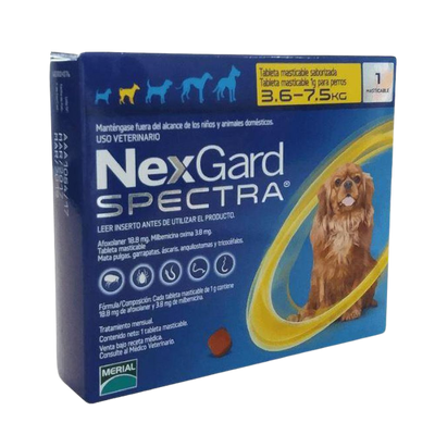 Tableta Masticable Nexgard Spectra 1 Unidad