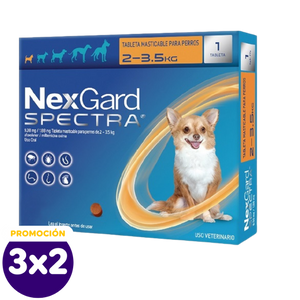 Tableta Masticable Nexgard Spectra