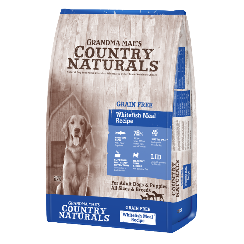 Concentrado Para Perro Grandma Maes Whitefish Meal Recipe