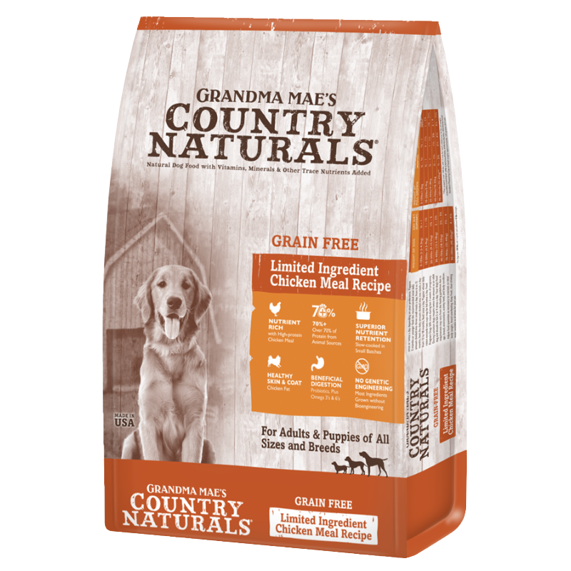 Concentrado Para Perro Grandma Maes Limited Ingredient Chicken Meal Recipe