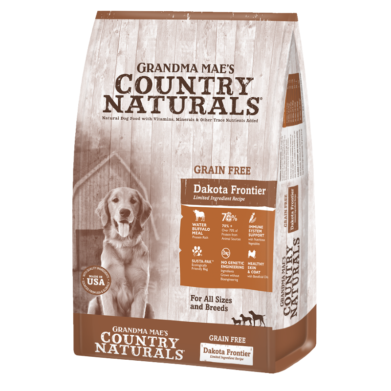 Concentrado Para Perro Grandma Maes Dakota Frontier Búfalo Meal