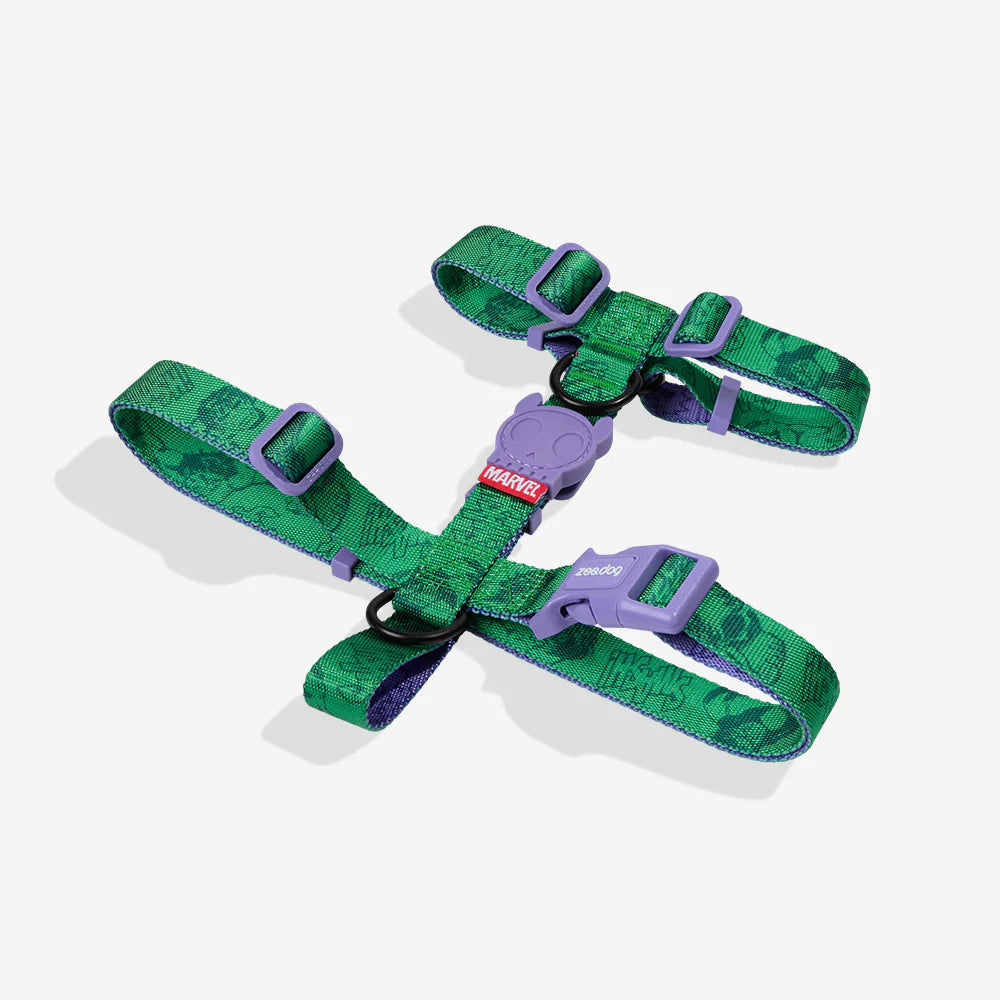Arnes Para Perro Zeedog Marvel Hulk