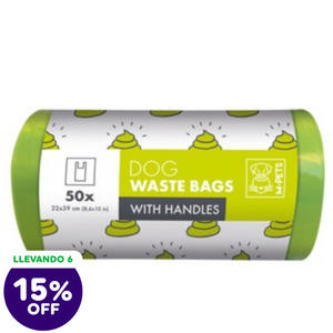 Bolsas M-Pets Dog Wasted Bags with Handles