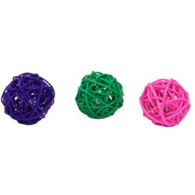 Juguete Coastal Wicker Balls Assorted Colors
