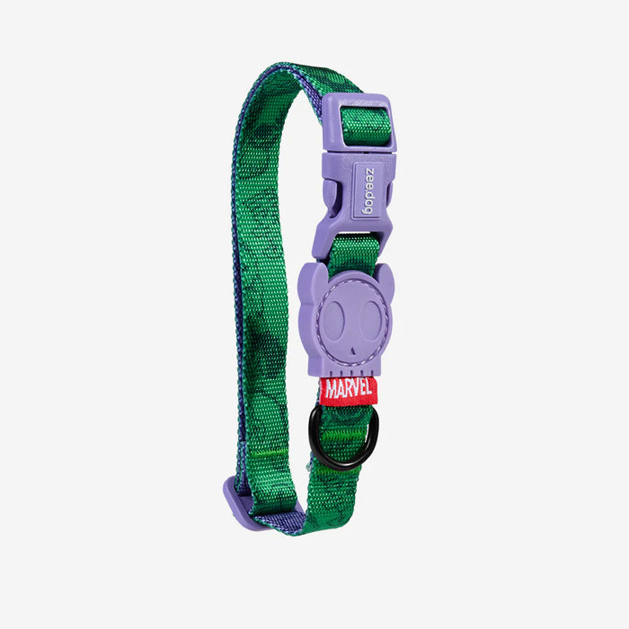 Collar Para Perro Zeedog Marvel Hulk