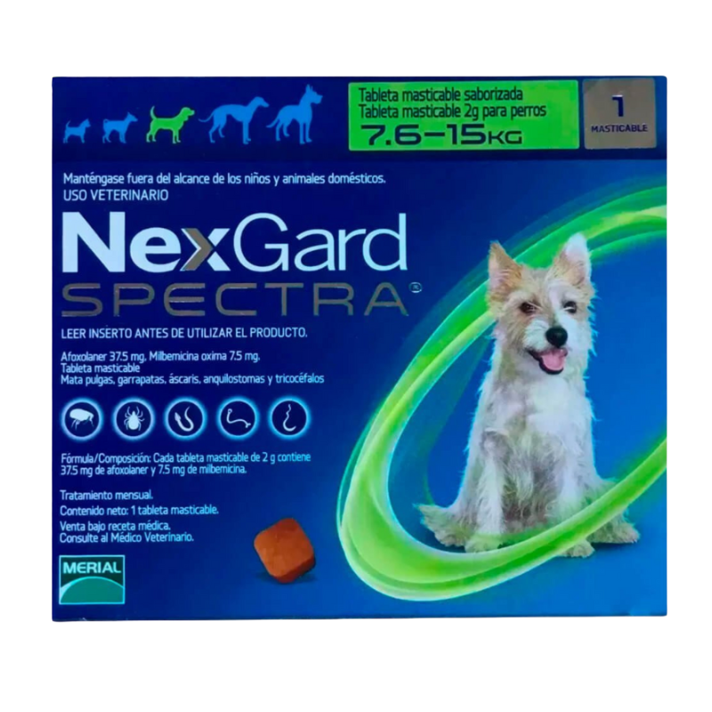 Tableta Masticable Nexgard Spectra 1 Unidad