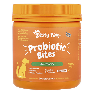 Suplemento para Perro Zesty Paws Probiotic Bites Chicken