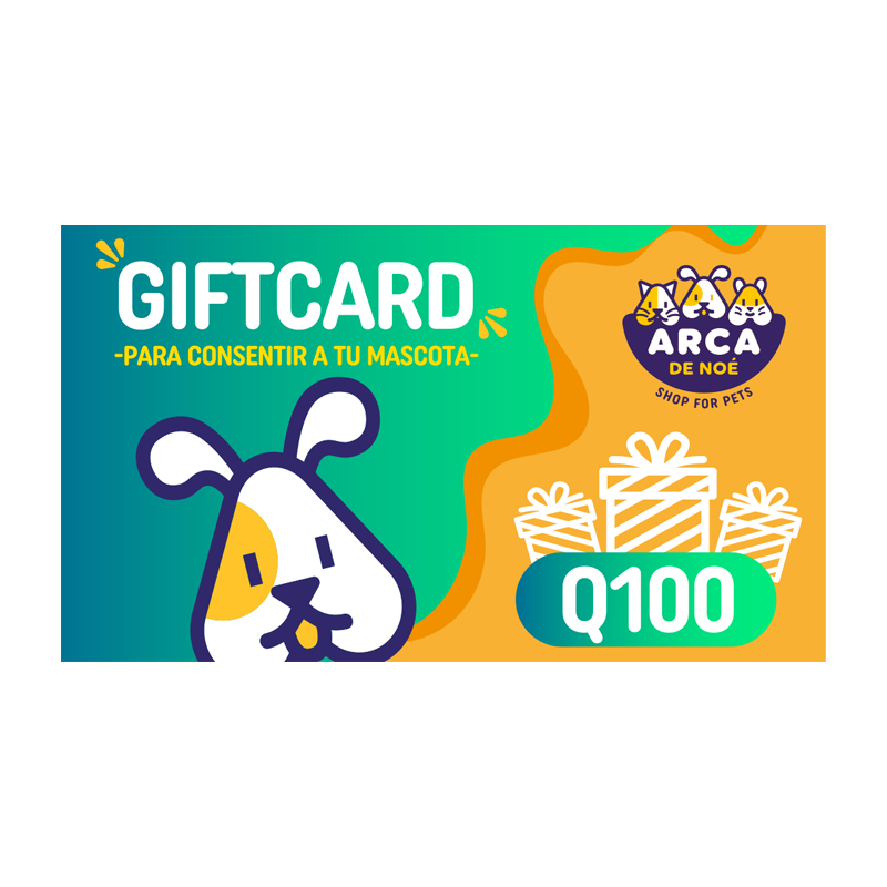 Gift Card Para Consentir a tu Mascota