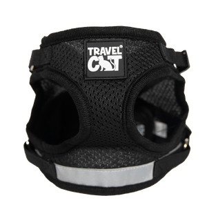 Kit Arness y Correa Para Gato Travel Cat True Adventurer Black