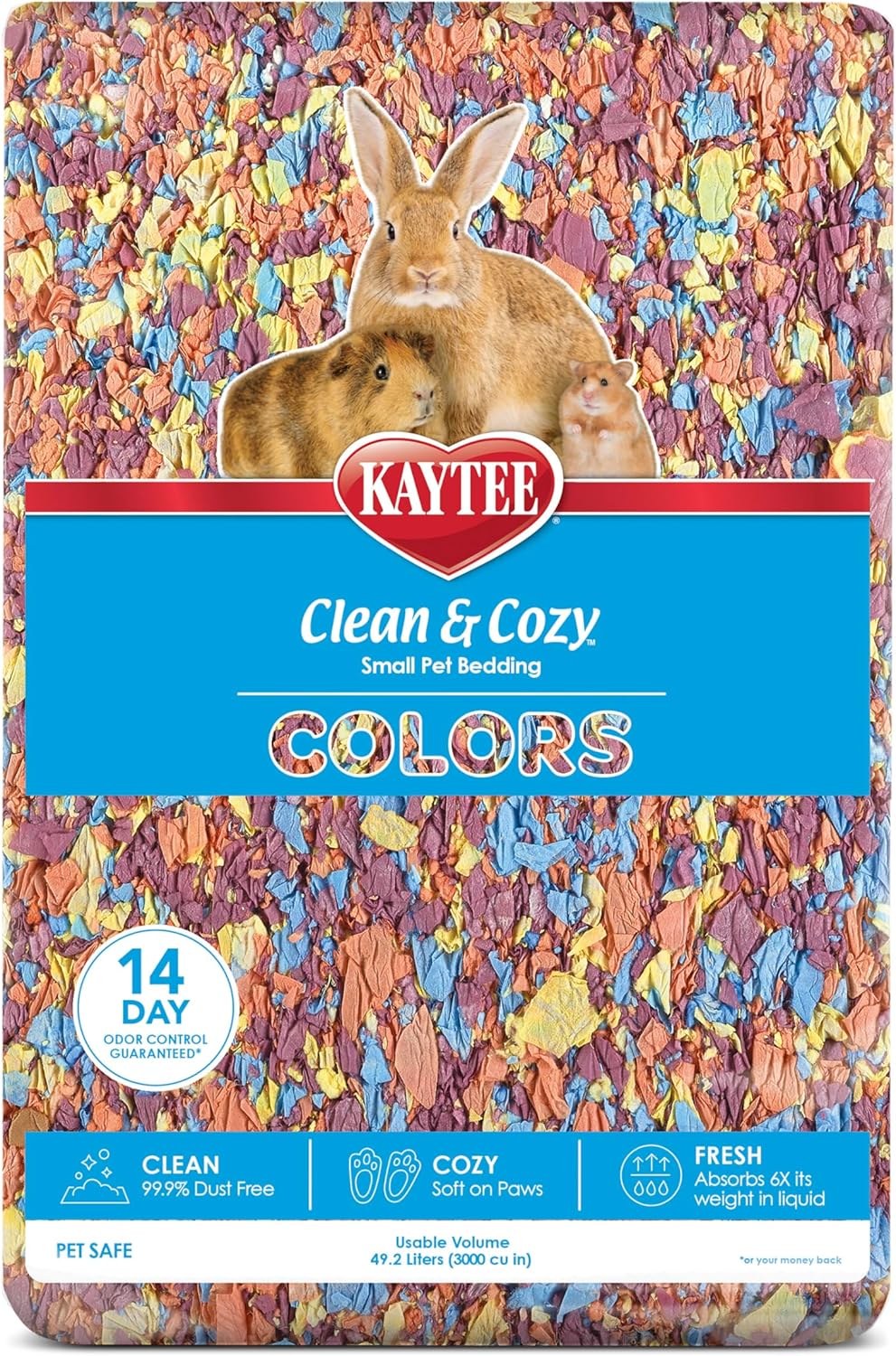 Viruta Kaytee Clean & Cozy Colors – Arca de Noe
