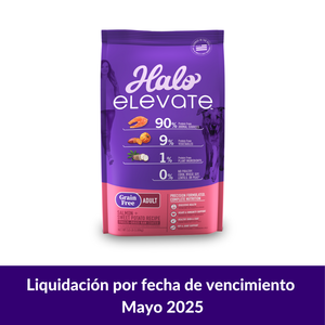 Concentrado para Perro Halo Elevate Grain Free Adulto Salmon