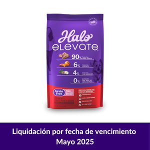 Concentrado para Perro Halo Elevate Grain Free Adulto Small Breed Carne