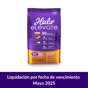 Concentrado para Perro Halo Elevate Grain Free Adulto Small Breed Pollo