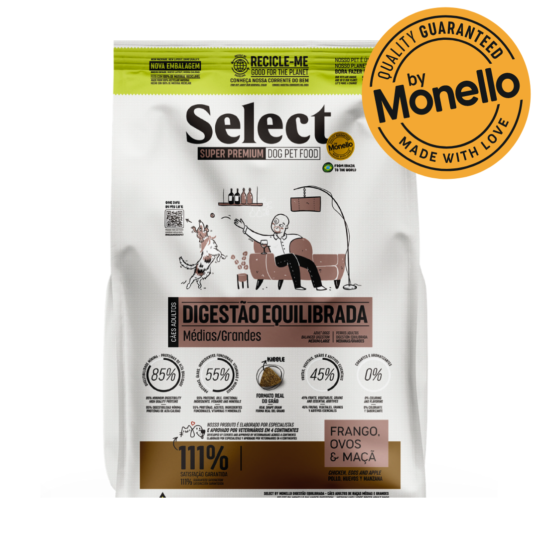 Concentrado Para Perro Select Adulto Raza Mediana - Grande