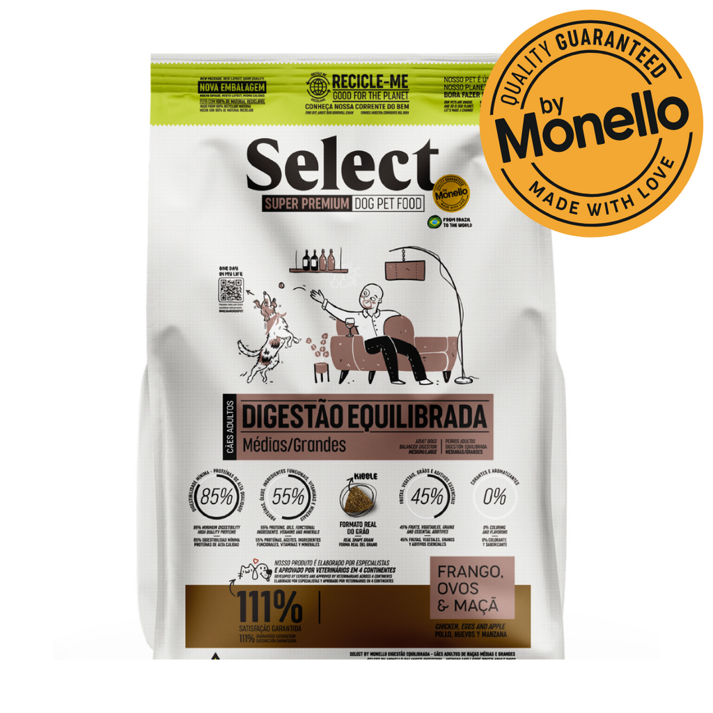 Concentrado Para Perro Select Adulto Raza Mediana - Grande