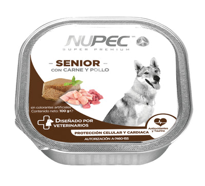 Alimento Húmedo para Perro Senior Nupec 100 gr