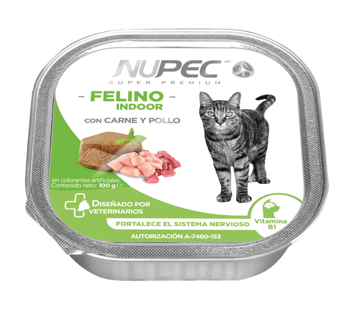 Alimento Húmedo para Gato Nupec Indoor 100 gr