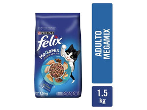 Concentrado Para Gato Felix Mega Mix Atun Salmon & Pollo