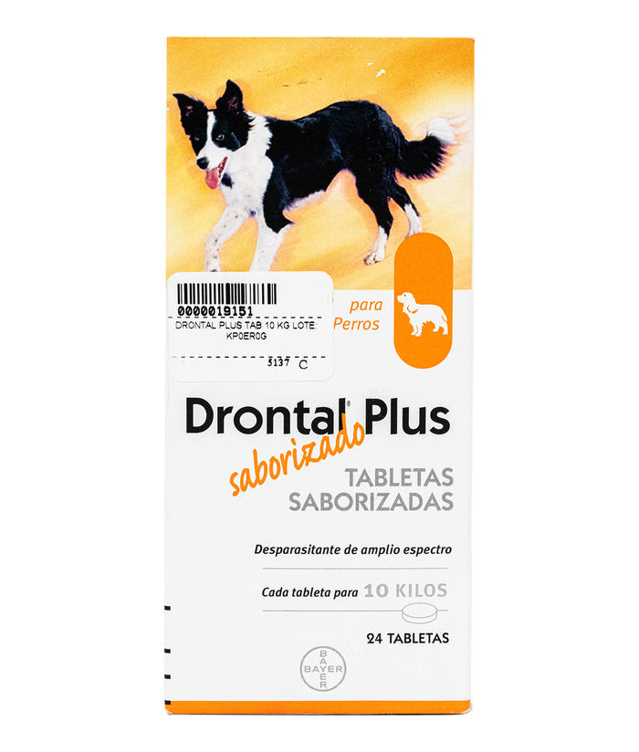 Desparasitante para Perro Tableta Dontral Plus